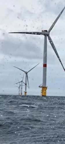 Eoliennes off-shore à Fécamp