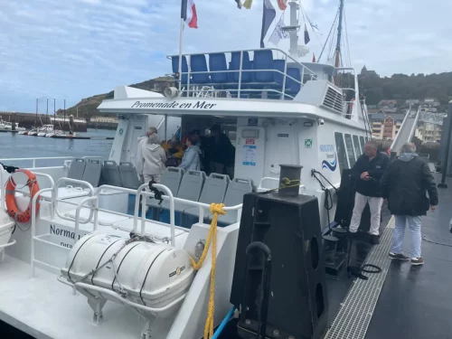 Parc éolien en mer à Fécamp - Septembre 2025